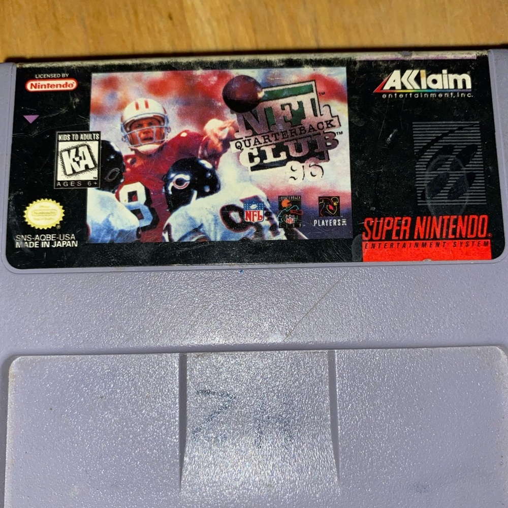 NFL Quarterback Club 96 – Super Nintendo